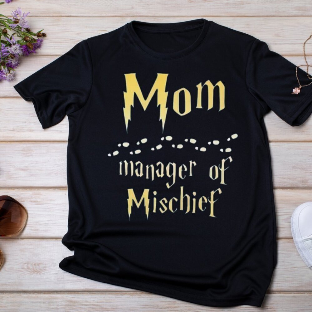 Mom Manager Of Mischief Shirt Gift For Mom Mom Graphics Shirt